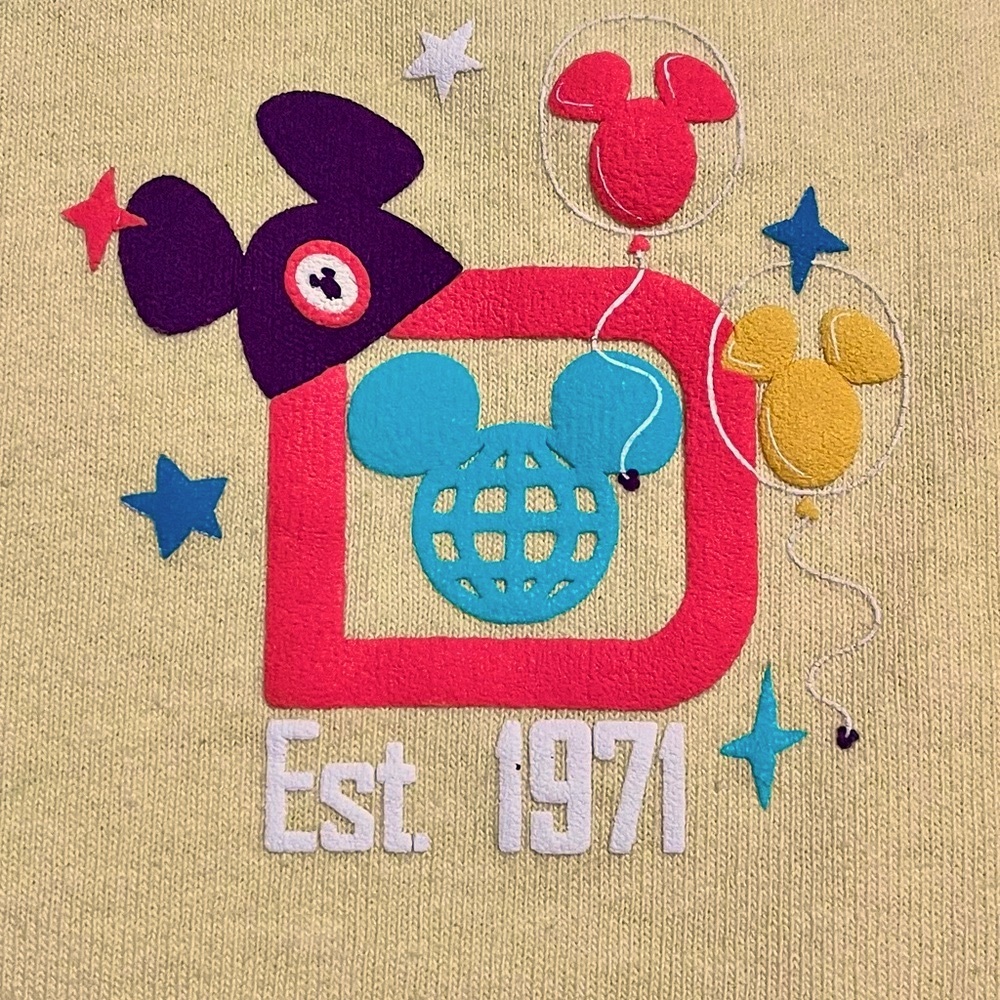 Disney Kids Youth Spirit Jersey Play in the Park Walt Disney World Size Youth Lg - Picture 2 of 4
